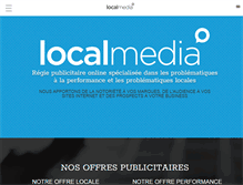 Tablet Screenshot of local-media.com
